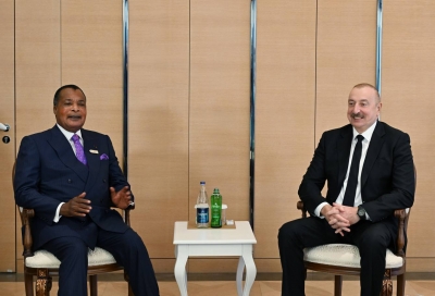 Ilham Aliyev met with President of Congo