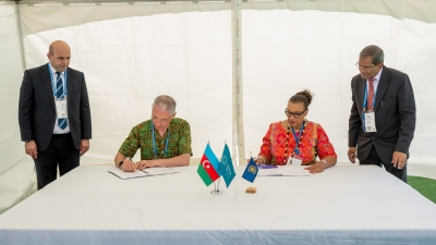 Azerbaijan, Commonwealth sign declaration on climate change