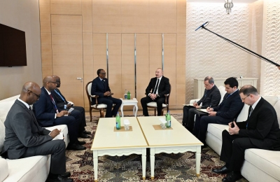 Ilham Aliyev met with President of Rwanda