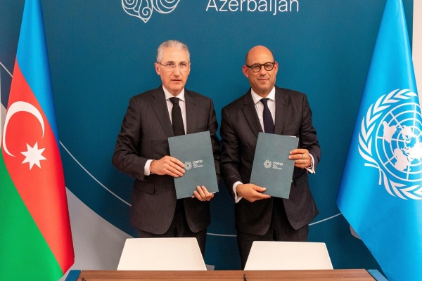 Azerbaijani Government, UN Climate Change sign MoU in field of security