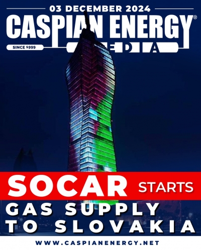 SOCAR starts gas supply to Slovakia