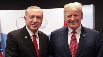 Erdogan, Trump talk over phone