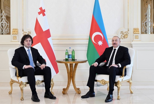 Ilham Aliyev held one-on-one meeting with Georgian Prime Minister Irakli Kobakhidze