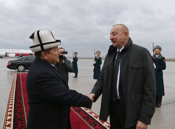 Ilham Aliyev concluded visit to Kyrgyzstan