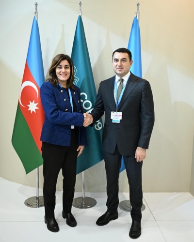 Minister of Culture Adil Karimli Meets with the Director General of ICCROM