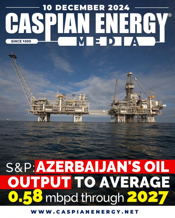 S&amp;P: Azerbaijan&#039;s oil output to average 0.58 mbpd through 2027