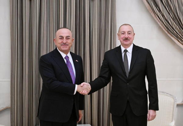 Ilham Aliyev received former Foreign Minister of Türkiye Mevlüt Çavuşoğlu