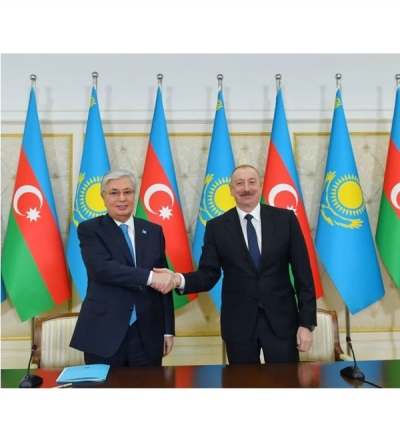 Продолжается визит главы Казахстана в Азербайджан
