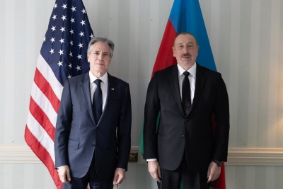 Госсекретарь США Энтони Блинкен позвонил Президенту Азербайджана Ильхаму Алиеву