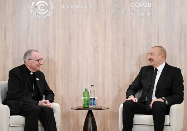 Ilham Aliyev met with Secretary of State of the Holy See