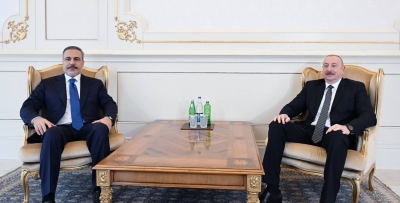 Ilham Aliyev received Foreign Minister of Türkiye