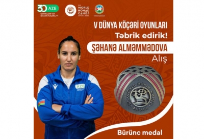 Azərbaycan Dünya Köçəri Oyunlarında dördüncü medalını qazanıb