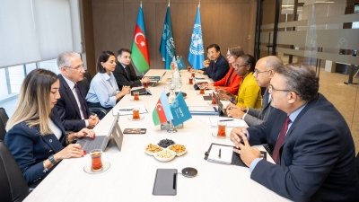 Mukhtar Babayev meets representatives of World Bank