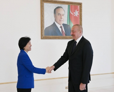 Ilham Aliyev received Vice-Chairperson of the National Committee of the Chinese People&#039;s Political Consultative Conference