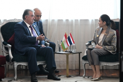 Meeting between President of Tajikistan and Prime Minister of the Kingdom of Thailand held