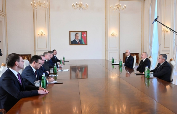 Ilham Aliyev received Governor of Astrakhan Region of Russia