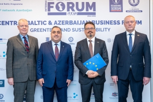 &quot;Caspian Energy Club&quot;ın təşkil etdiyi &quot;Central Baltic – Azerbaijan Business Forum&quot; uğurla başa çatıb