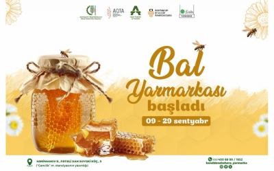 Honey fair starts in Baku