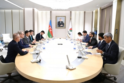 SOCAR prezidenti “Yokogawa Europe B.V.” şirkətinin prezidenti ilə görüşüb