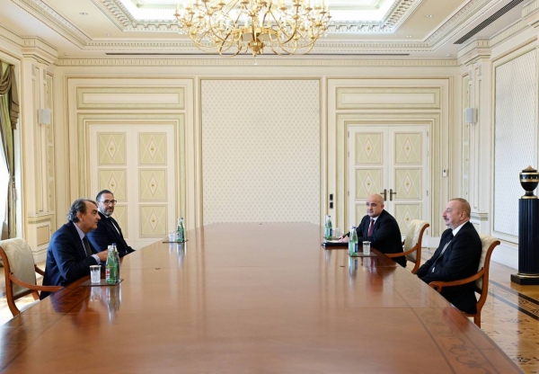 Ilham Aliyev received Co-founder and Co-chair of CVC Capital Partners