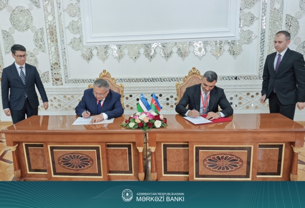 Azerbaijan, Uzbekistan Central Banks sign MoU