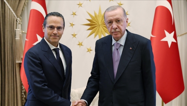 Turkish President Erdogan receives Shell CEO for talks