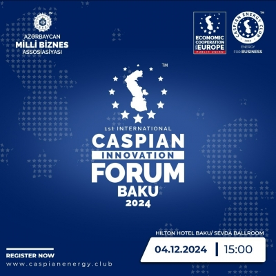 Bakıda 1-ci Beynəlxalq “Caspian Innovation Forum” keçiriləcək