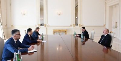 Ilham Aliyev receives CICA Secretary General