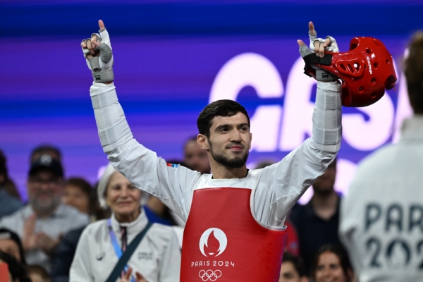 Azerbaijani taekwondo fighter takes Olympic silver