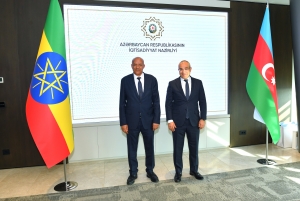 Микаил Джаббаров встретился с заместителем премьер-министра Эфиопии