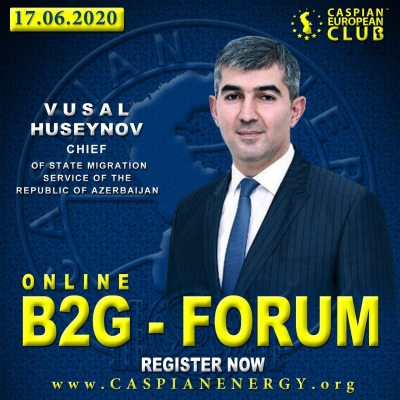 Caspian European Club провел онлайн «B2G» форум с участием Вюсала Гусейнова