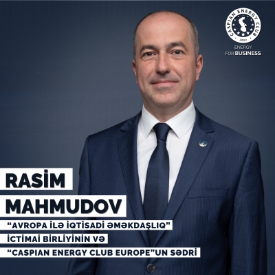 Head of Public Association “Economic cooperation with Europe” appointed as Chairman of Caspian Energy Club Europe