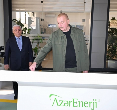 Ilham Aliyev inaugurated &quot;Zar&quot; SHPS in Kalbajar and &quot;Toghanaly&quot; SHPS in Goygol district