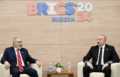 Ilham Aliyev’s meeting with Prime Minister of Armenia begins in Kazan