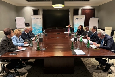 Energy Minister meets with IRENA Director General