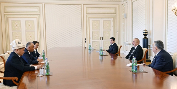 Ilham Aliyev received Speaker of Jogorku Kenesh of Kyrgyzstan