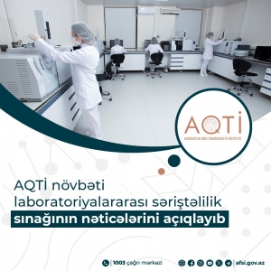 AQTİ növbəti laboratoriyalararası səriştəlilik sınağının nəticələrini açıqlayıb