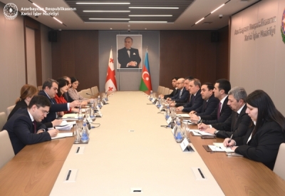 Azerbaijani and Georgian foreign ministers hold meeting in expanded format