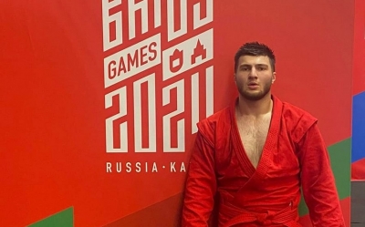 Азербайджанский самбист завоевал бронзовую медаль