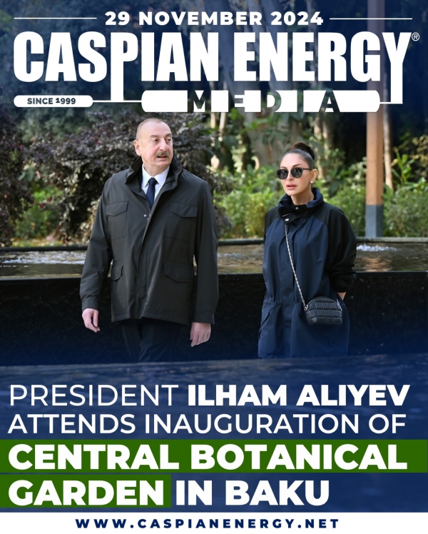 Ilham Aliyev attended inauguration of Central Botanical Garden