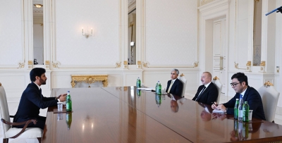 Ilham Aliyev received President of International Automobile Federation