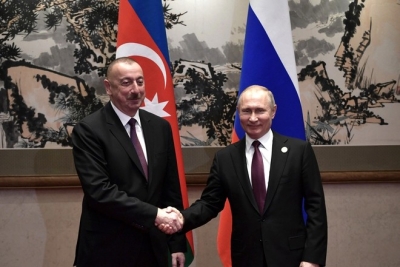 Президент Азербайджана поздравил Владимира Путина с днем рождения