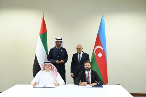 Bakı Enerji Həftəsi çərçivəsində SOCAR və “Masdar” şirkəti arasında üç layihə üzrə Səhmdarlar Sazişləri imzalanıb