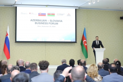 Bakıda Azərbaycan – Slovakiya biznes forumu keçirilib