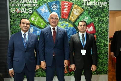 Adil Karimli Meets with the Minister of Culture and Tourism of Türkiye