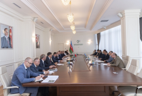 Minister Majnun Mammadov met with Belarusian delegation